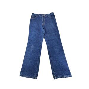 Blondie & Clyde Blue Jeans Mens 34x30 Denim Cotton High-Quality Vinyl Lined